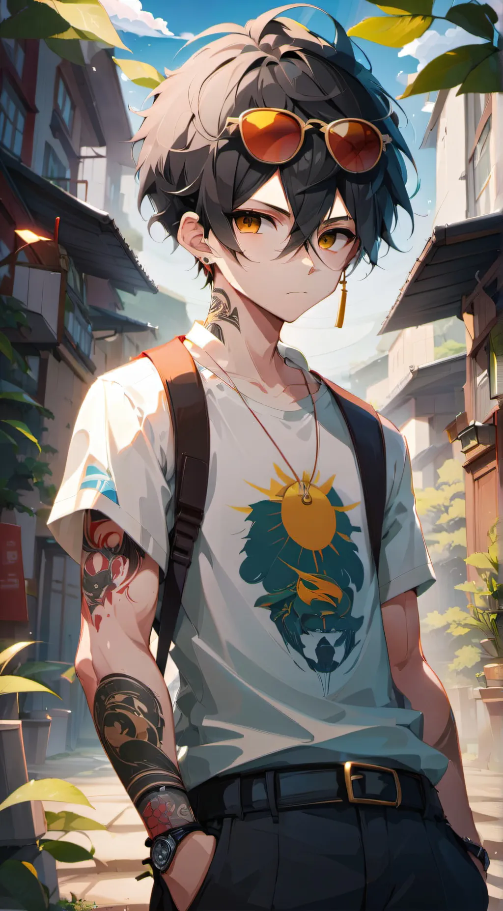 ai character: Logan background