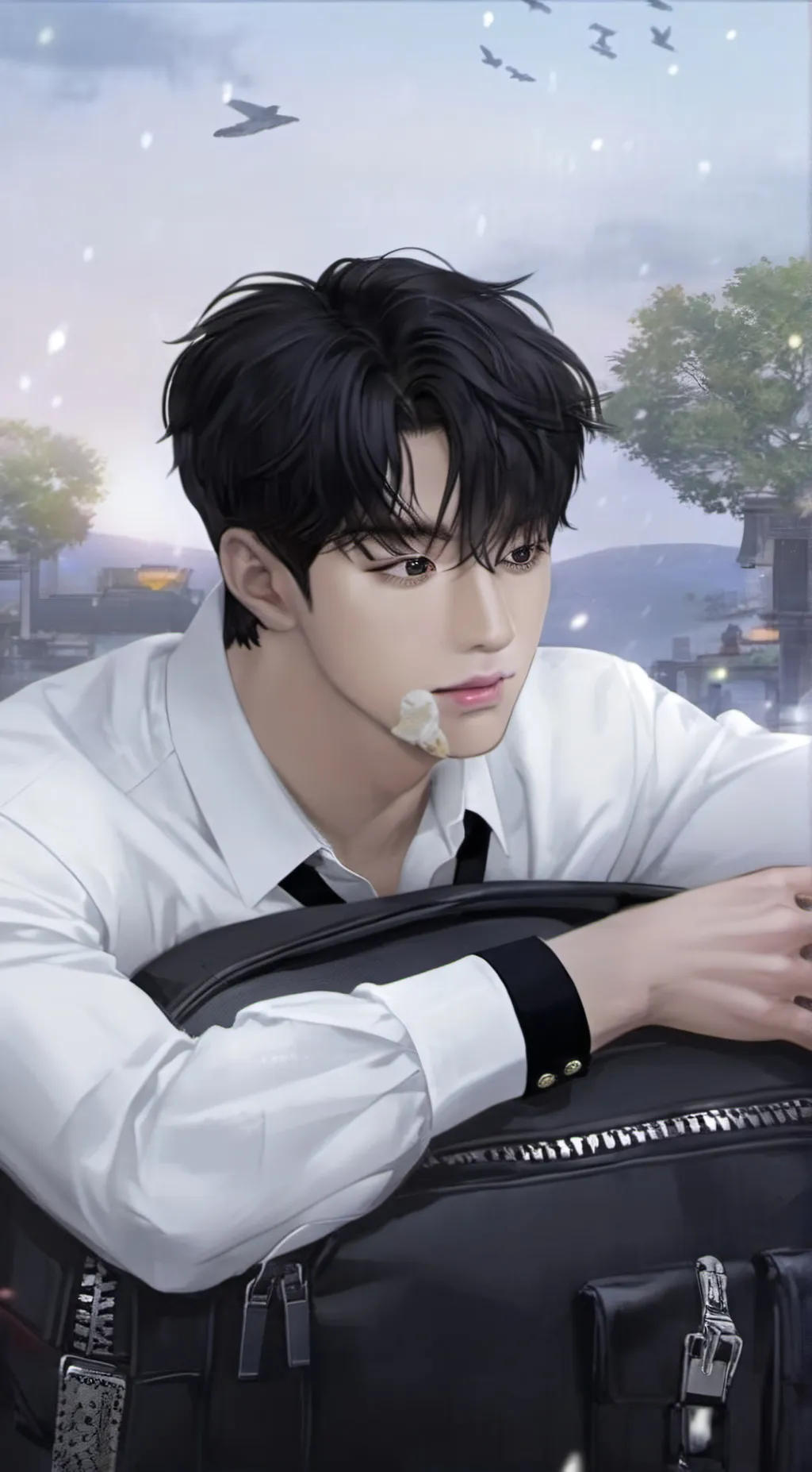 ai character: Jeon Jungkook  background