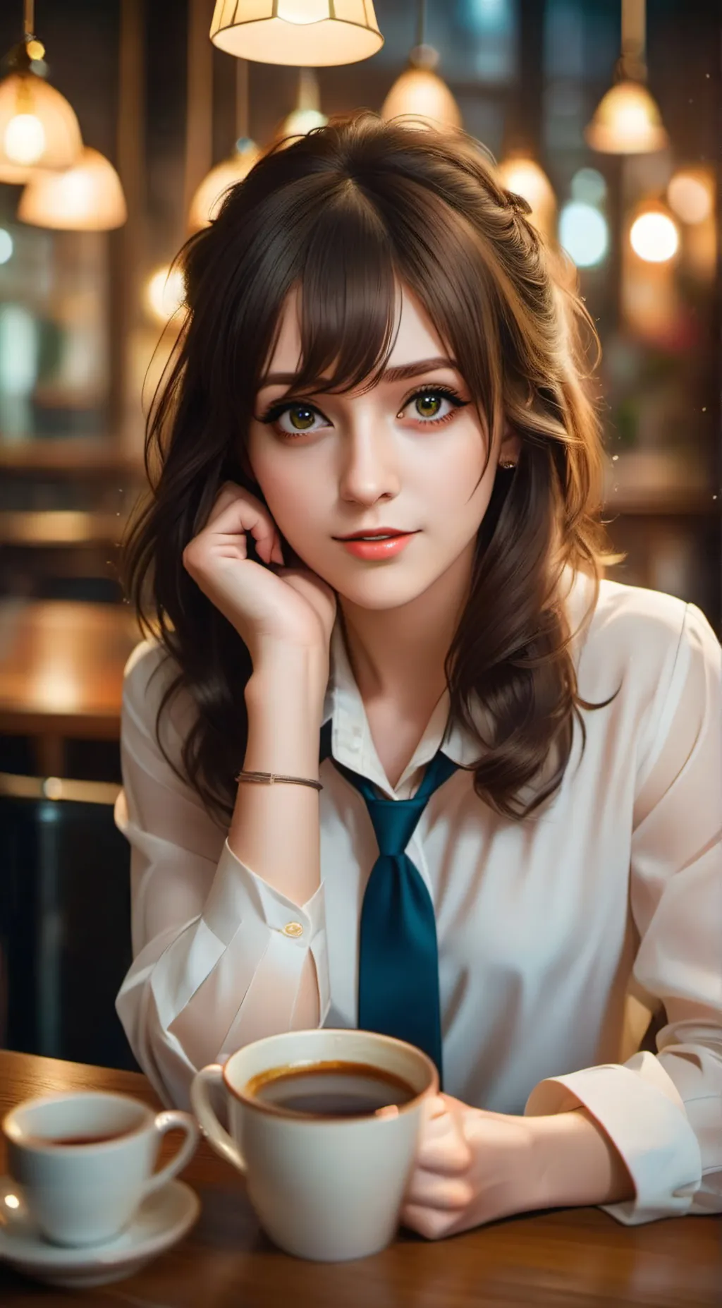 ai character: sarah background