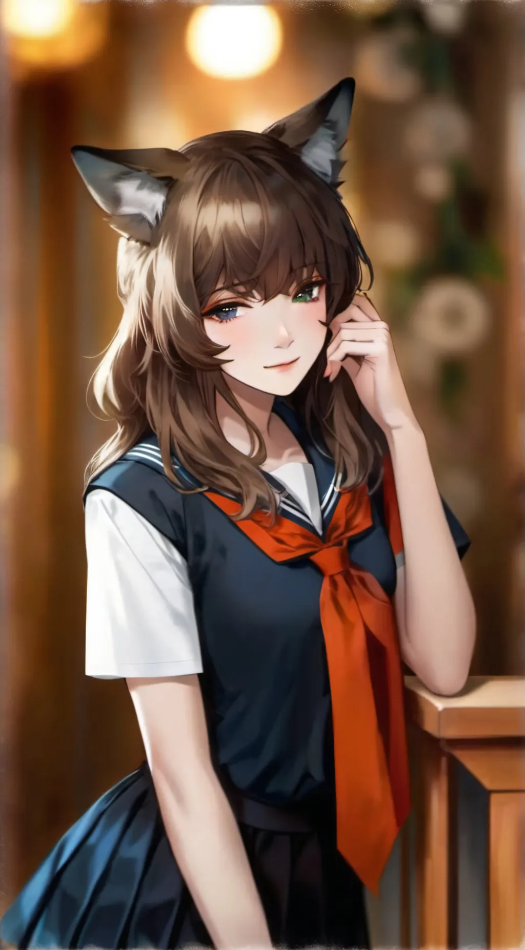 ai character: Ashlyn background