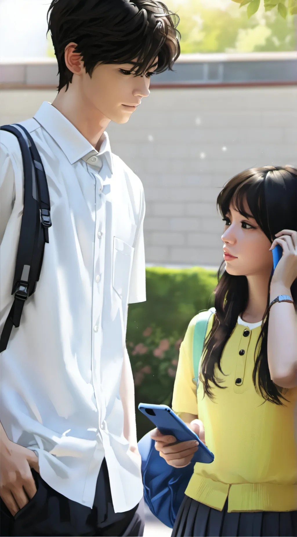 ai character: Emily background