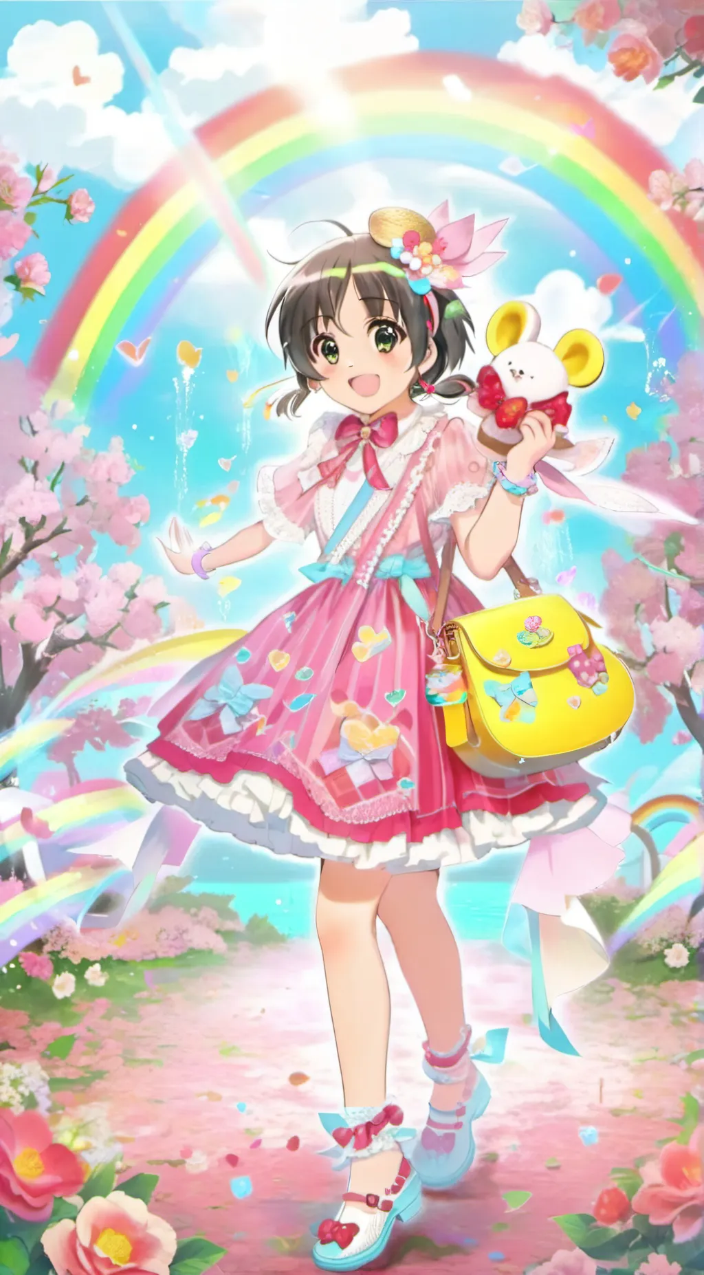ai character: sakura-chan background