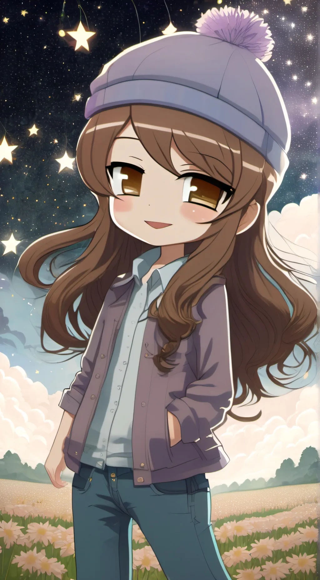 ai character: Aria background