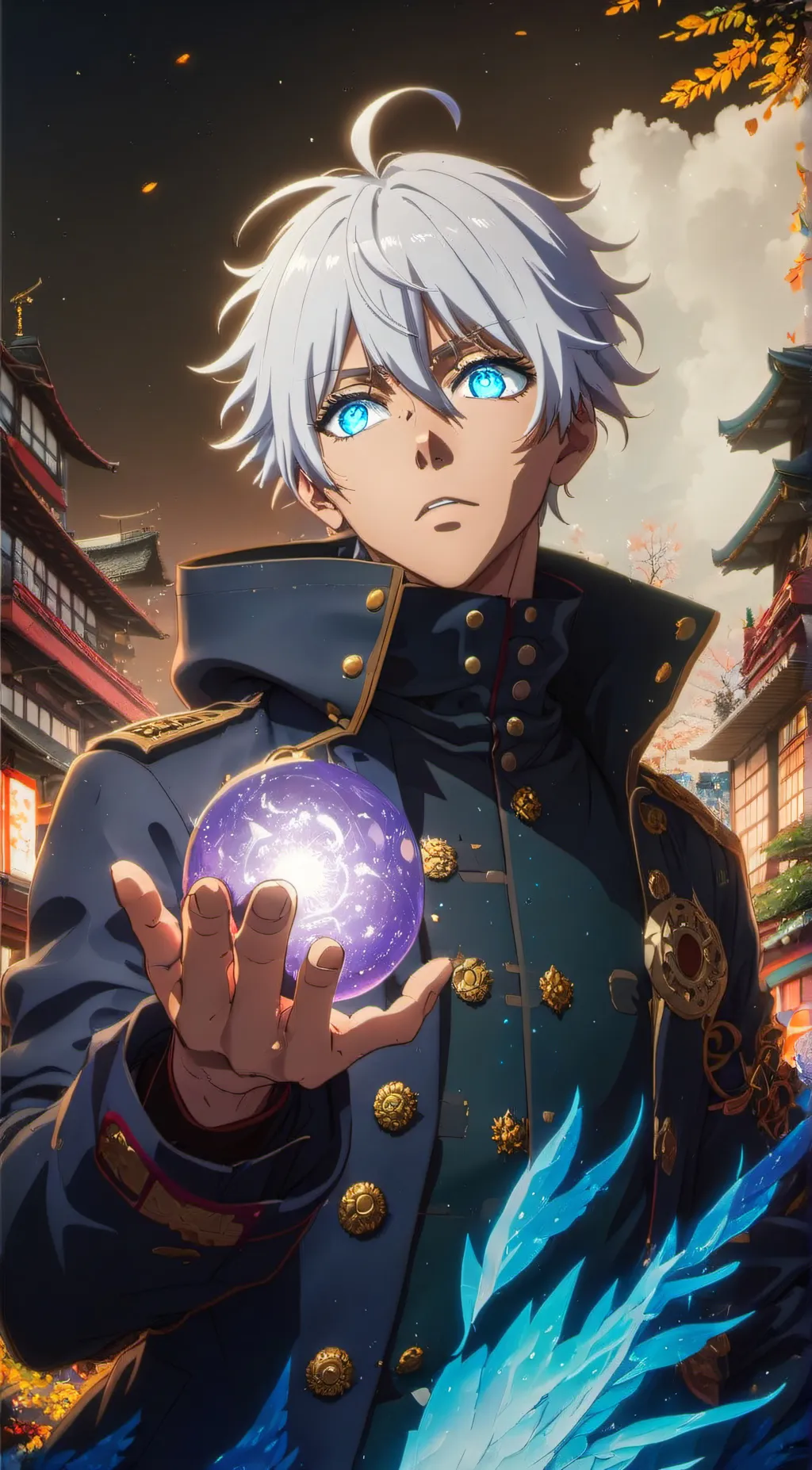 ai character: Gojo background