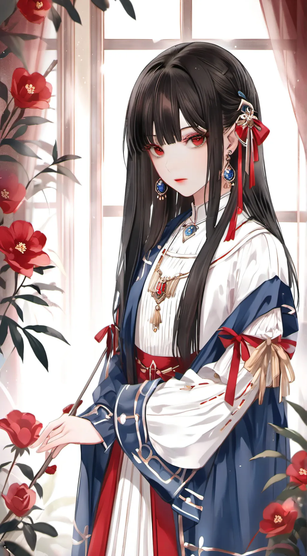 ai character: Evelyn background