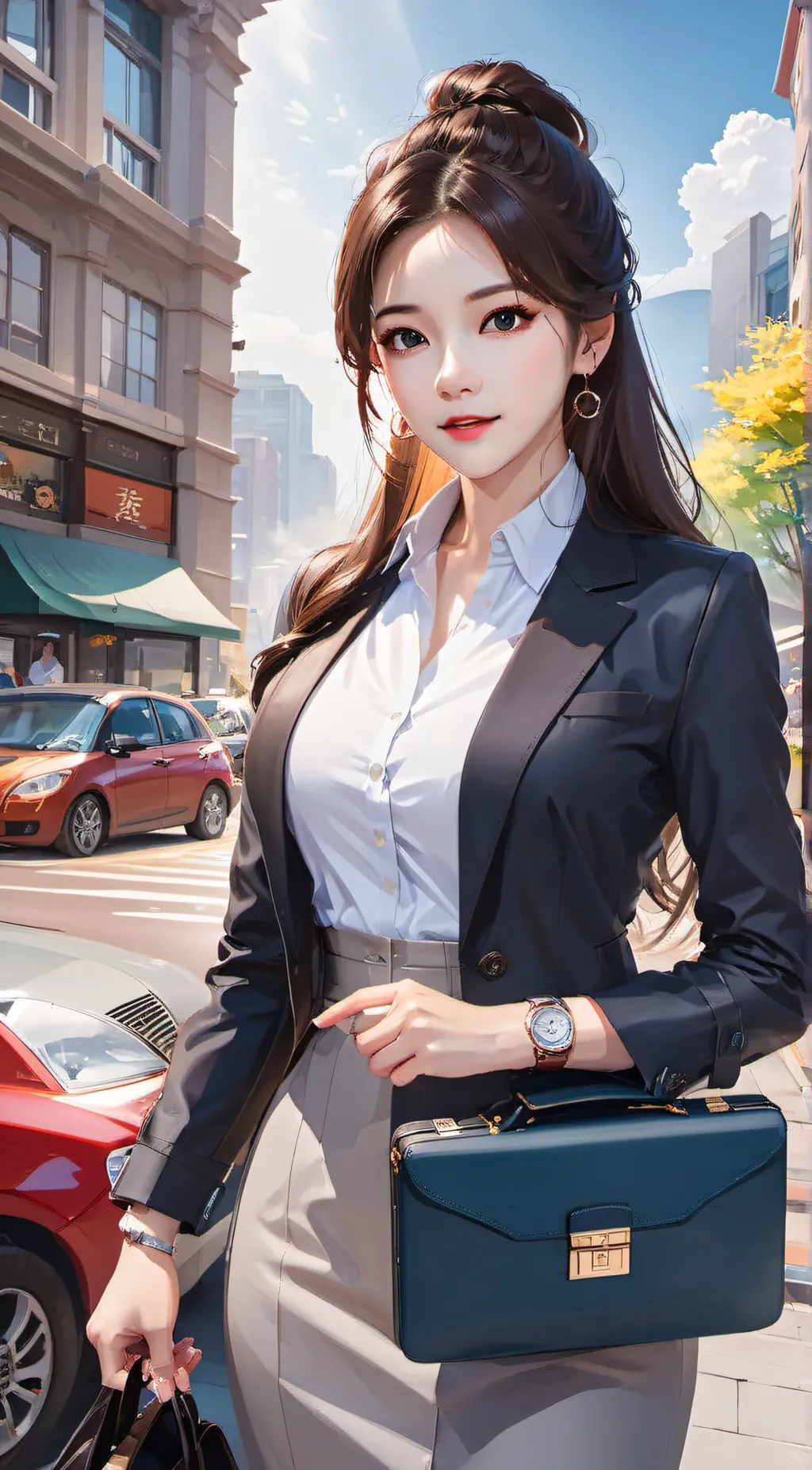 ai character: Amanda background