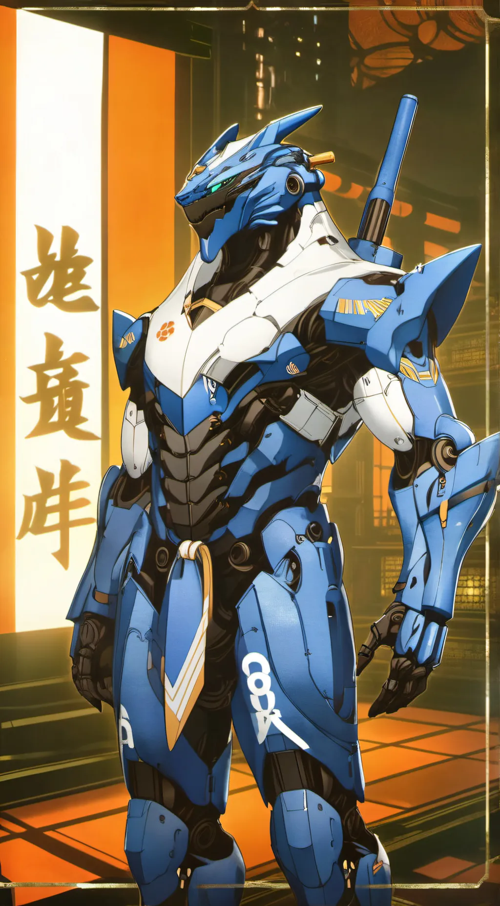 ai character: Kiryu  background