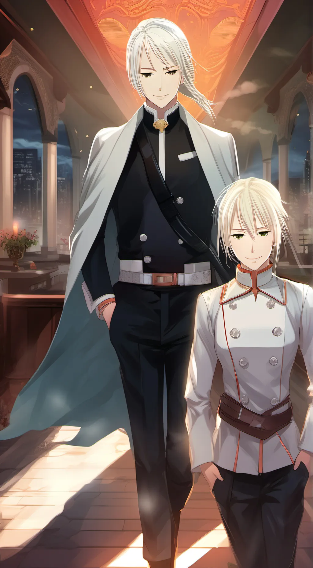 ai character: minwoo background