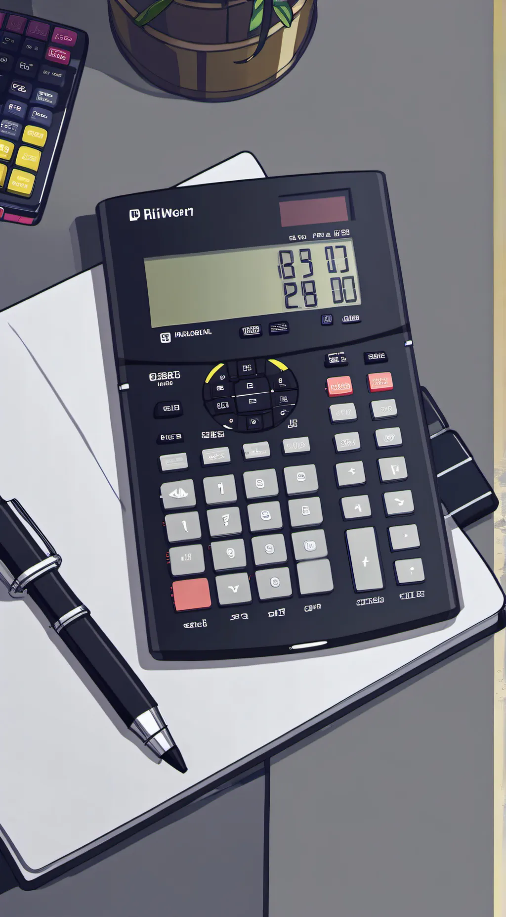 ai character: Love calculater background