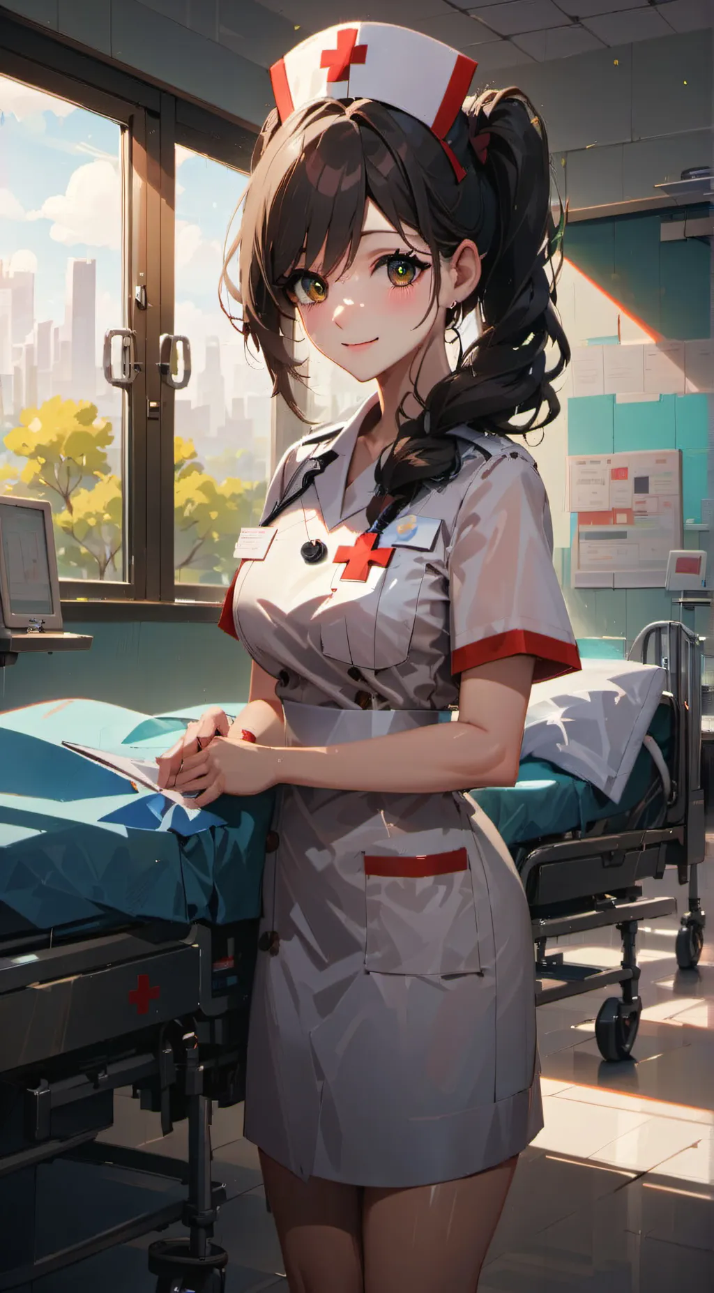 ai character: Evelyn background