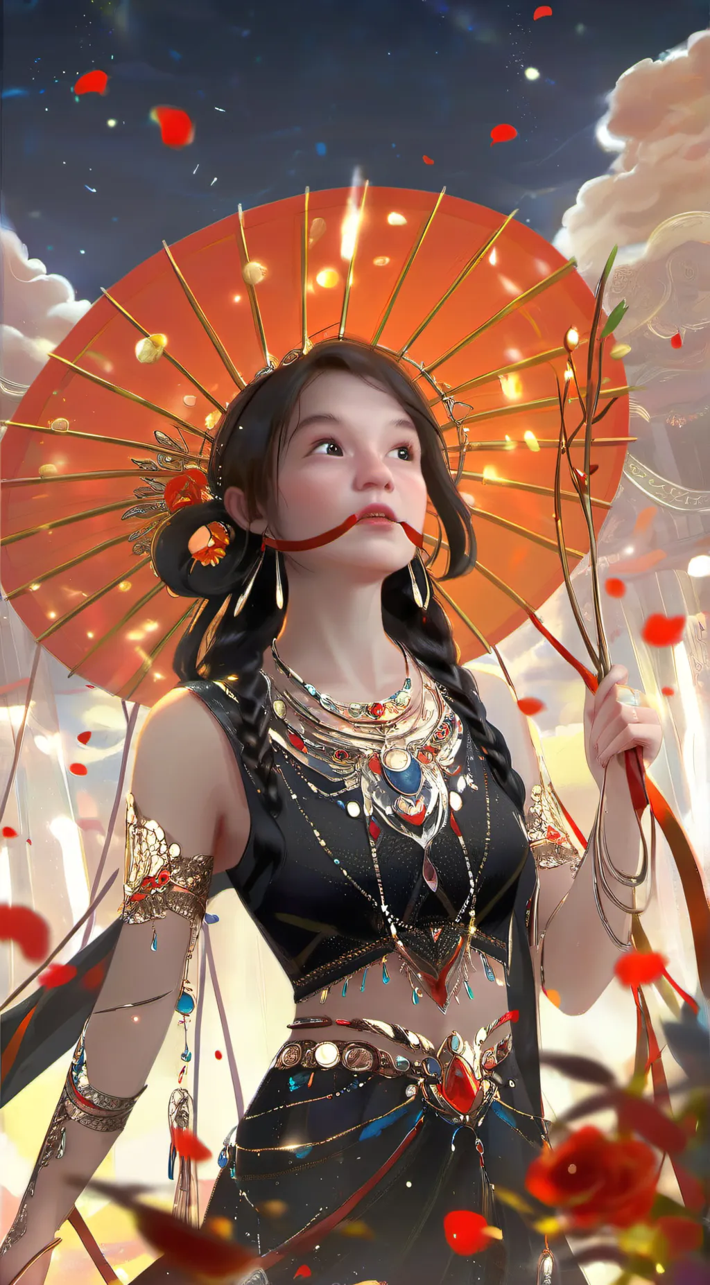 ai character: Heidi  background