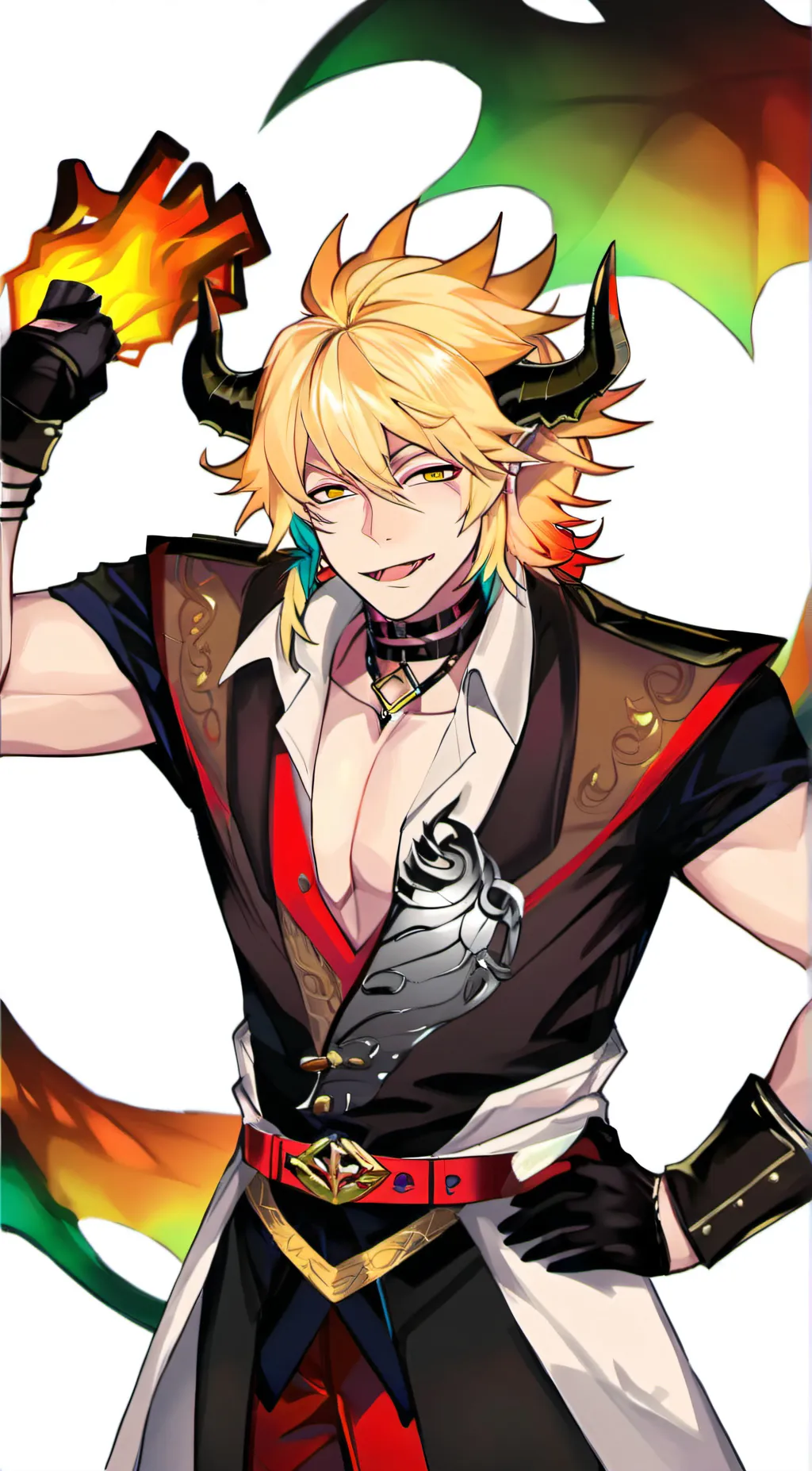 ai character: King Bowser background