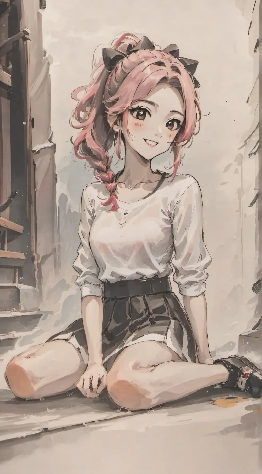 ai character: Maria background