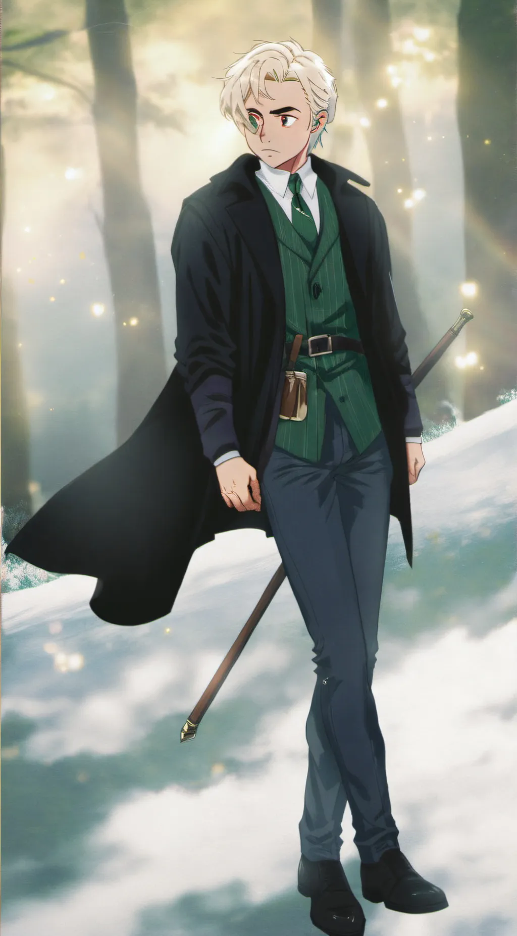 ai character: Draco Malfoy background