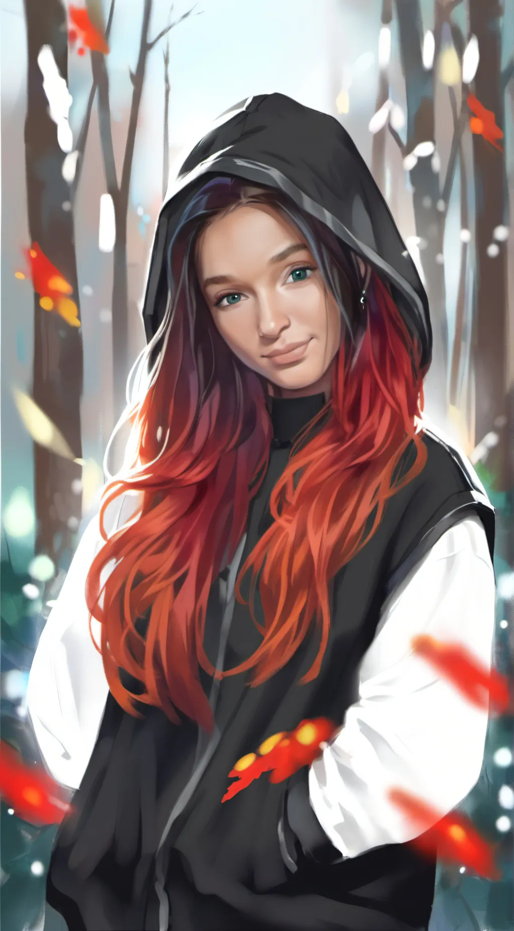 ai character: Sasha background