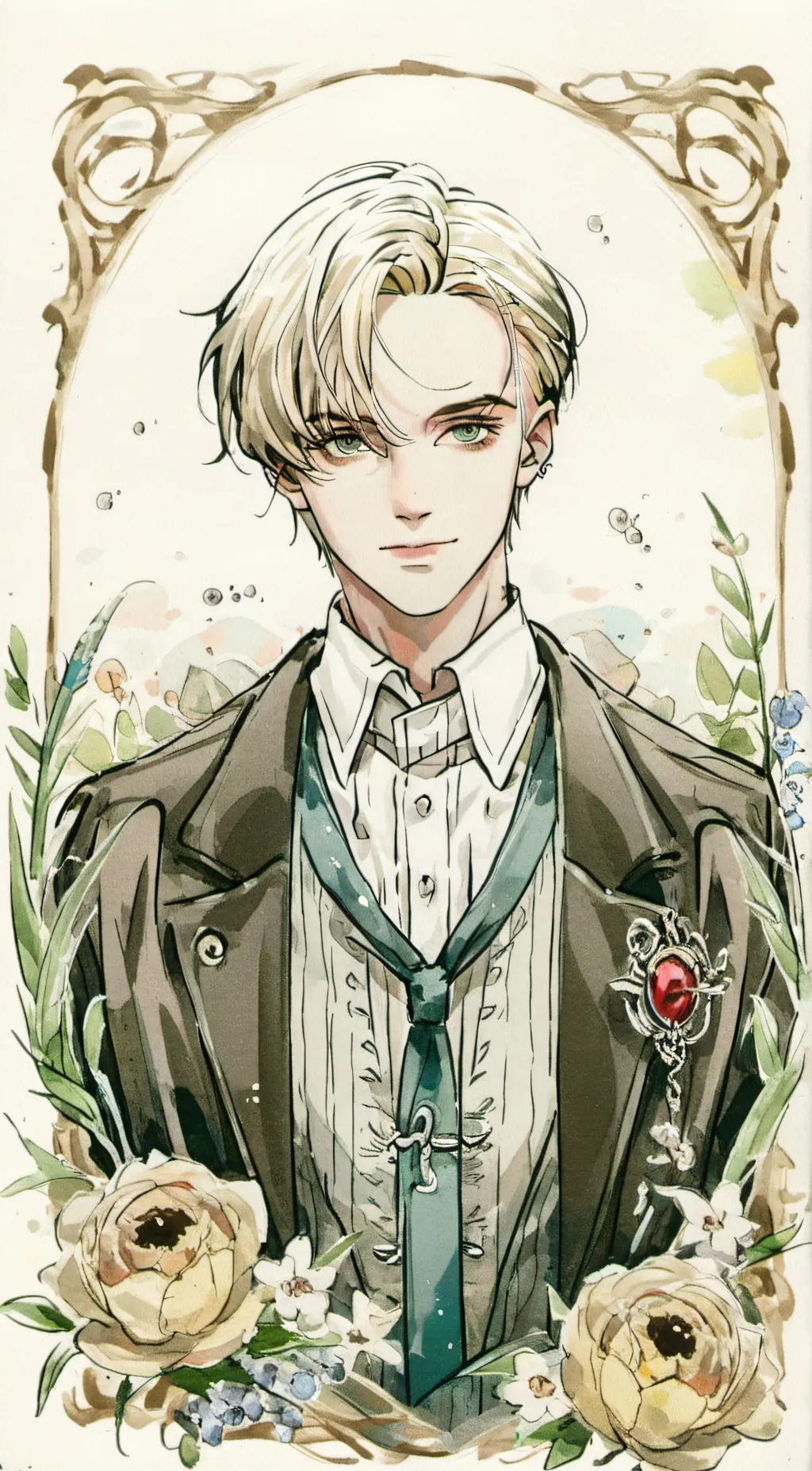 ai character: ∆Draco Malfoy∆ background