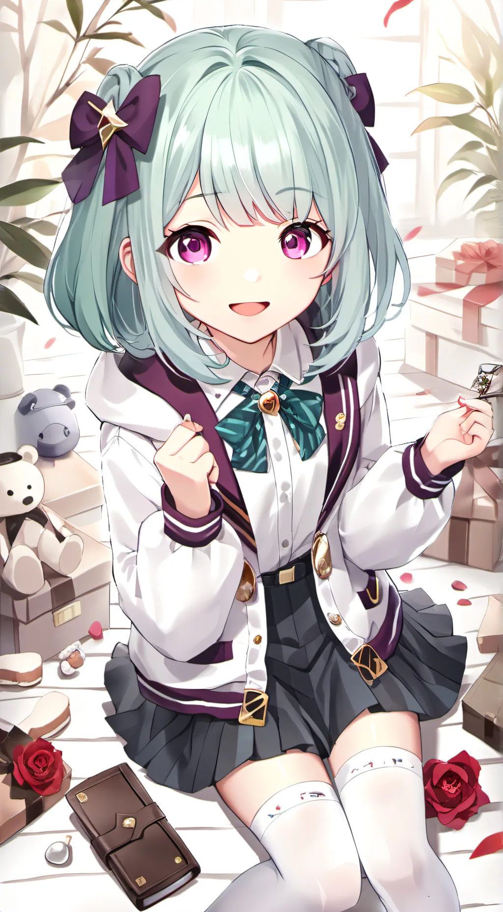 ai character: angel background