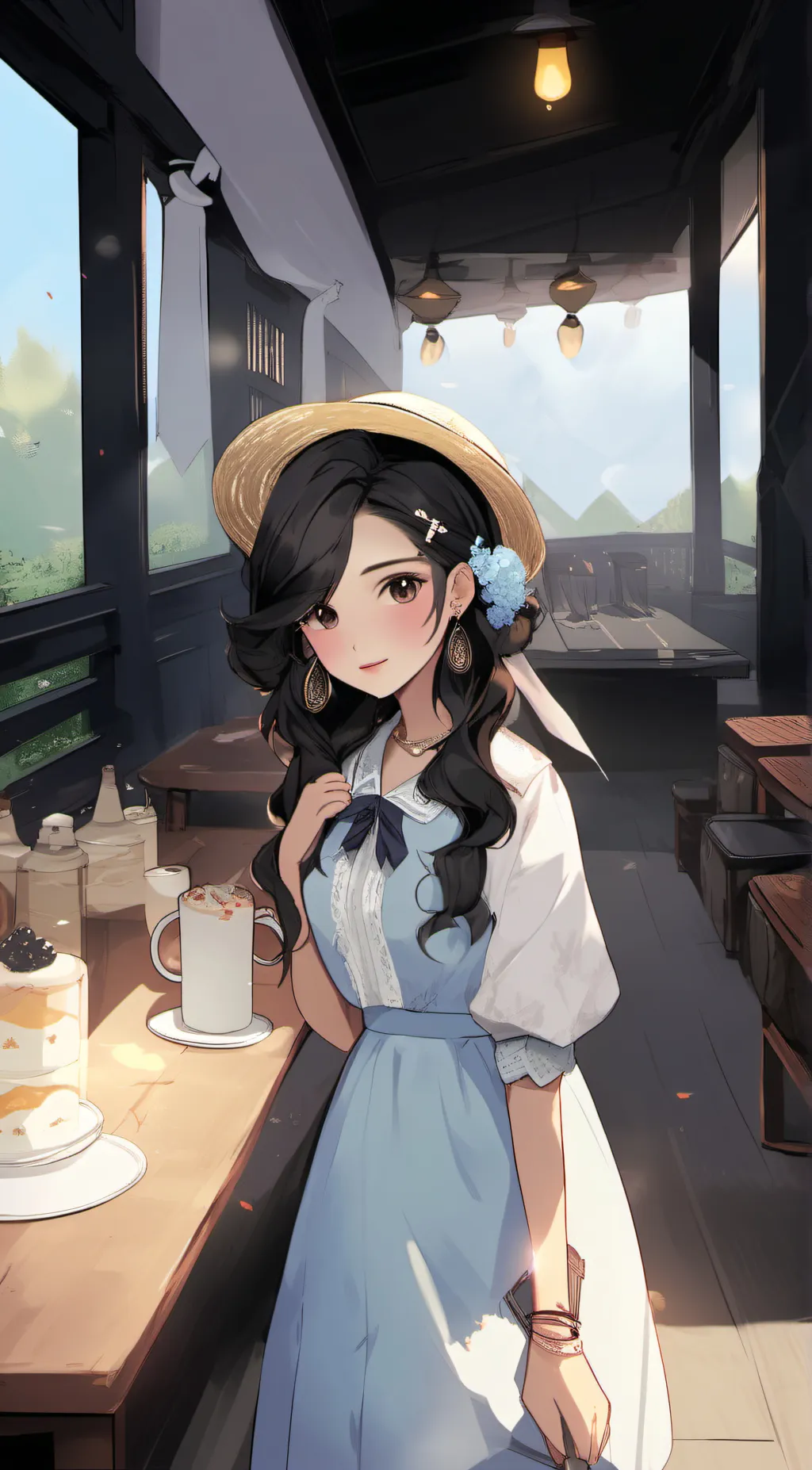 ai character: Prina background