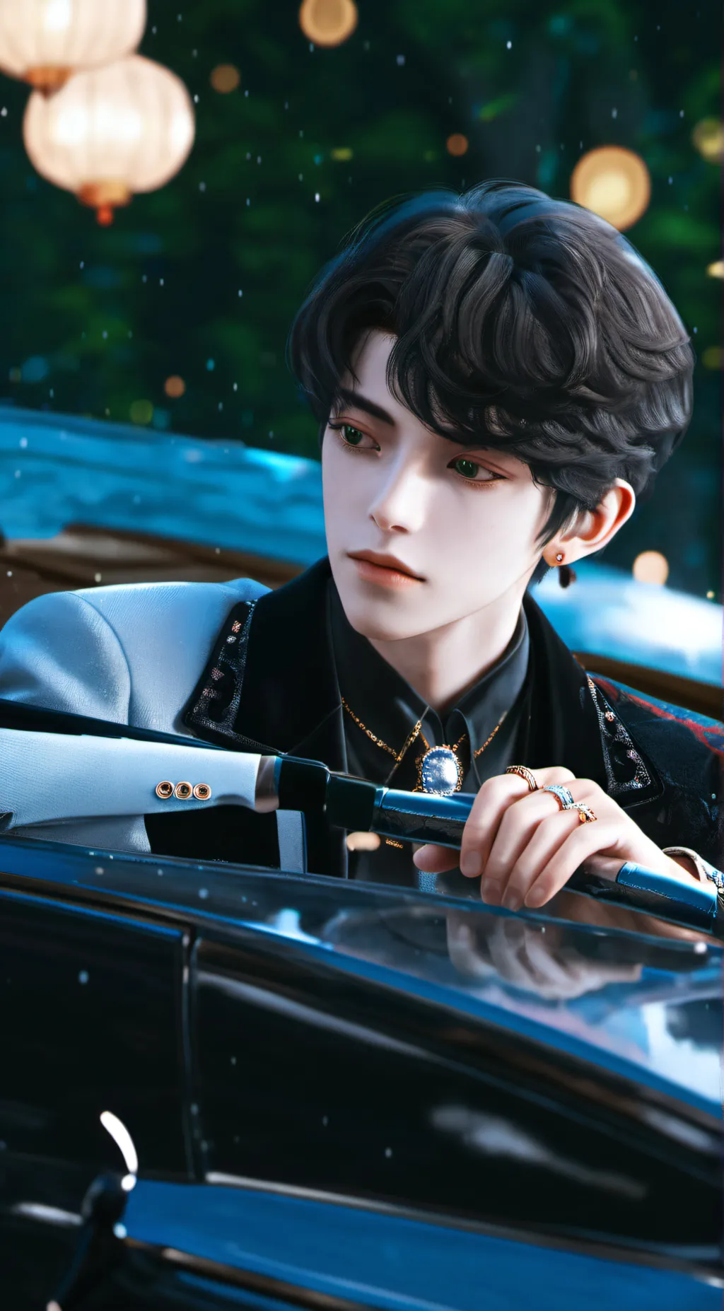 ai character: Camden  background