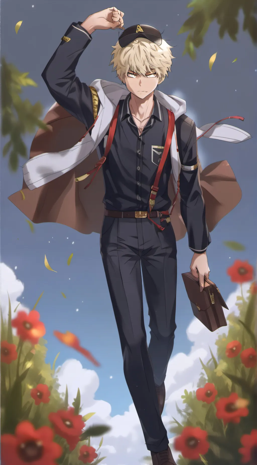 ai character: THE BAKUSQUAD✨✨ background