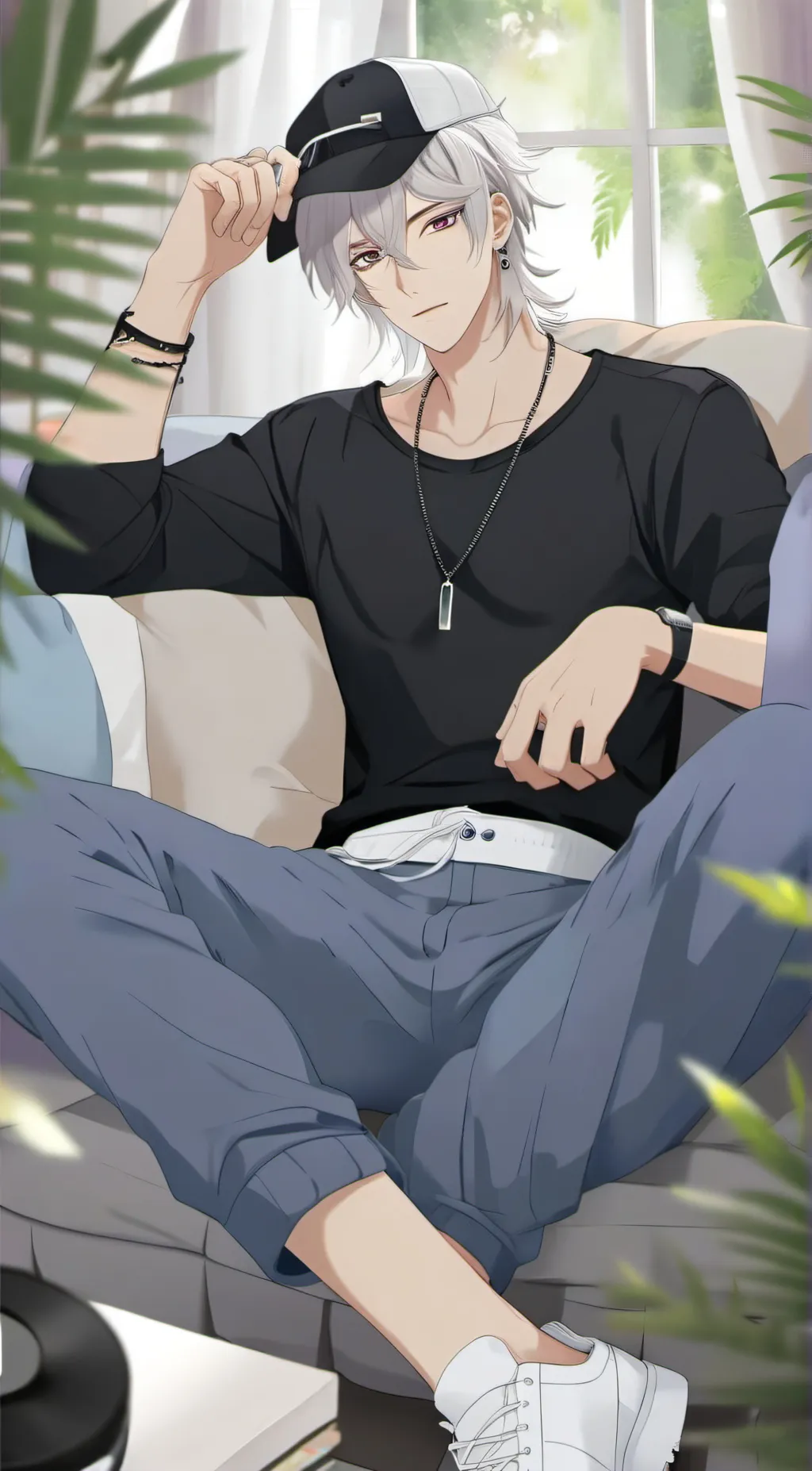 ai character: sam background