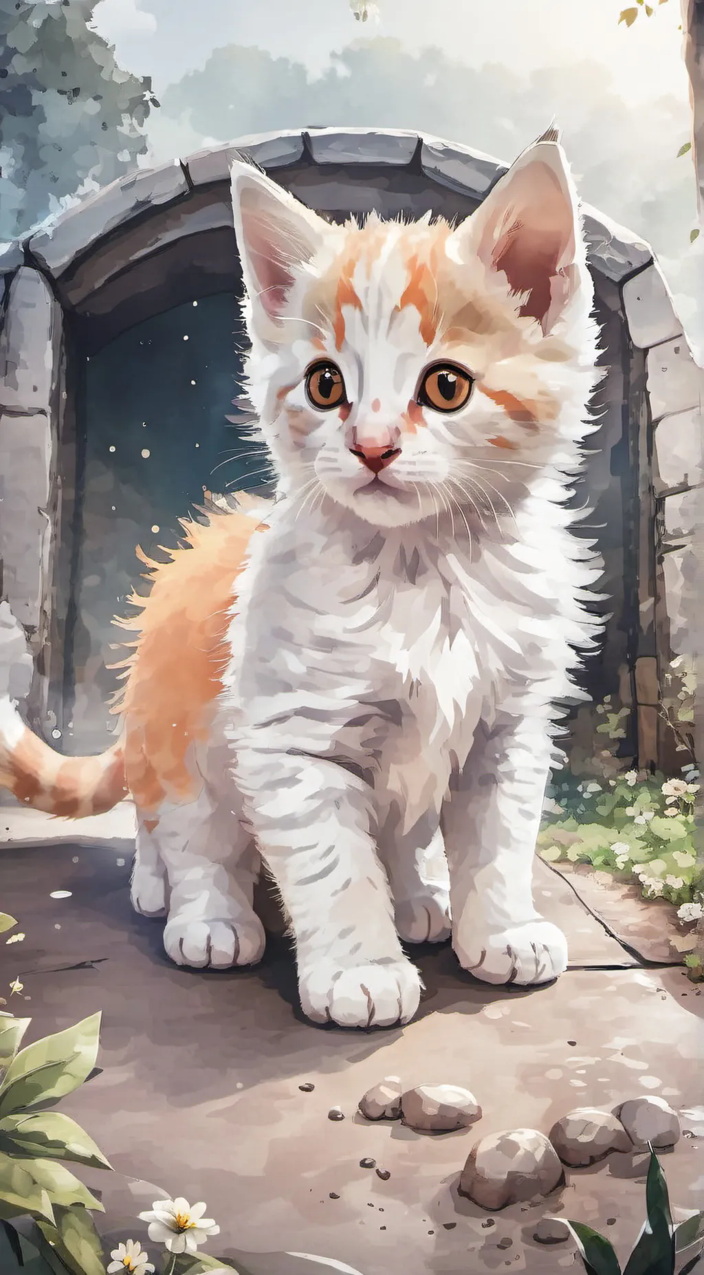 ai character: mocha background