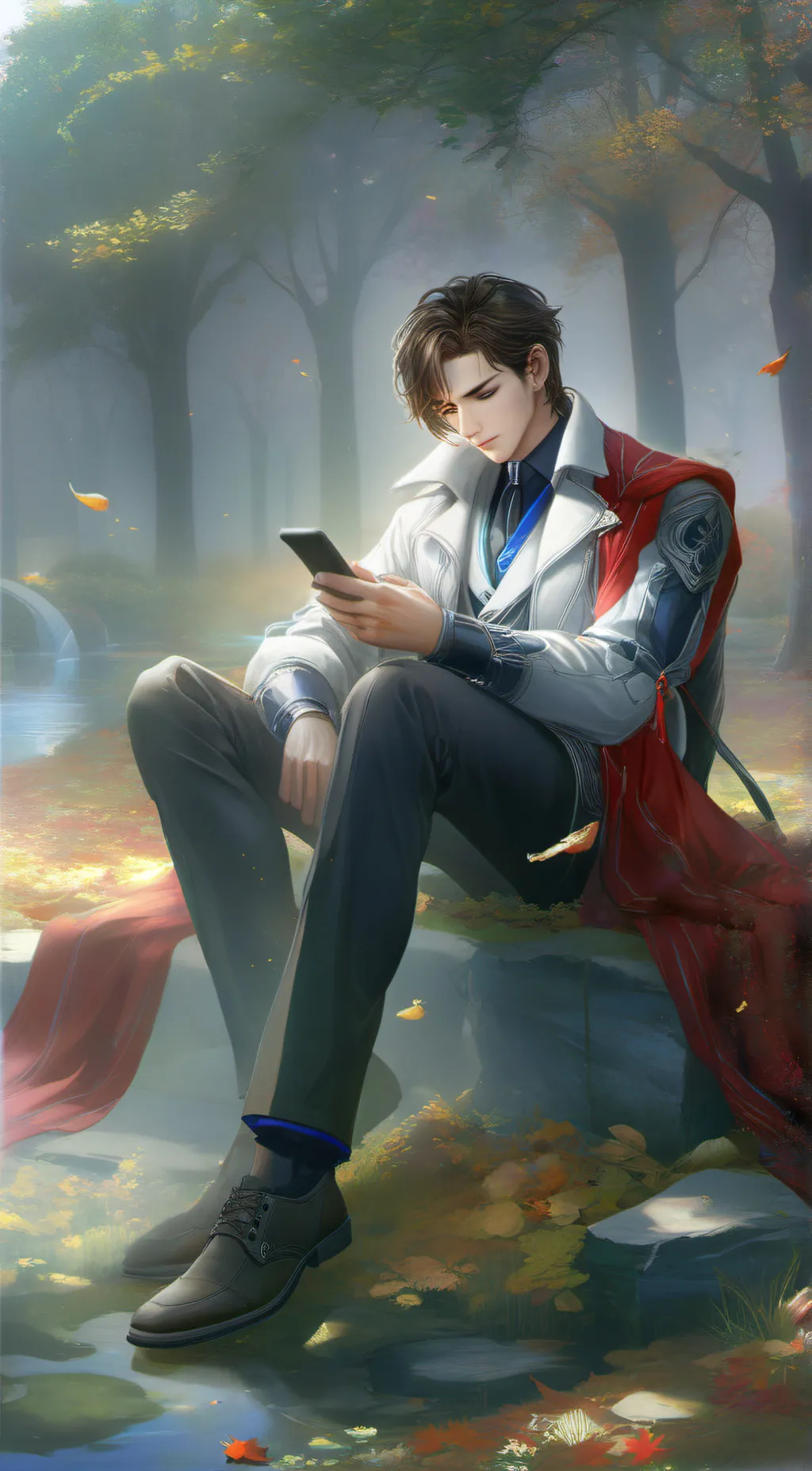 ai character: Max background