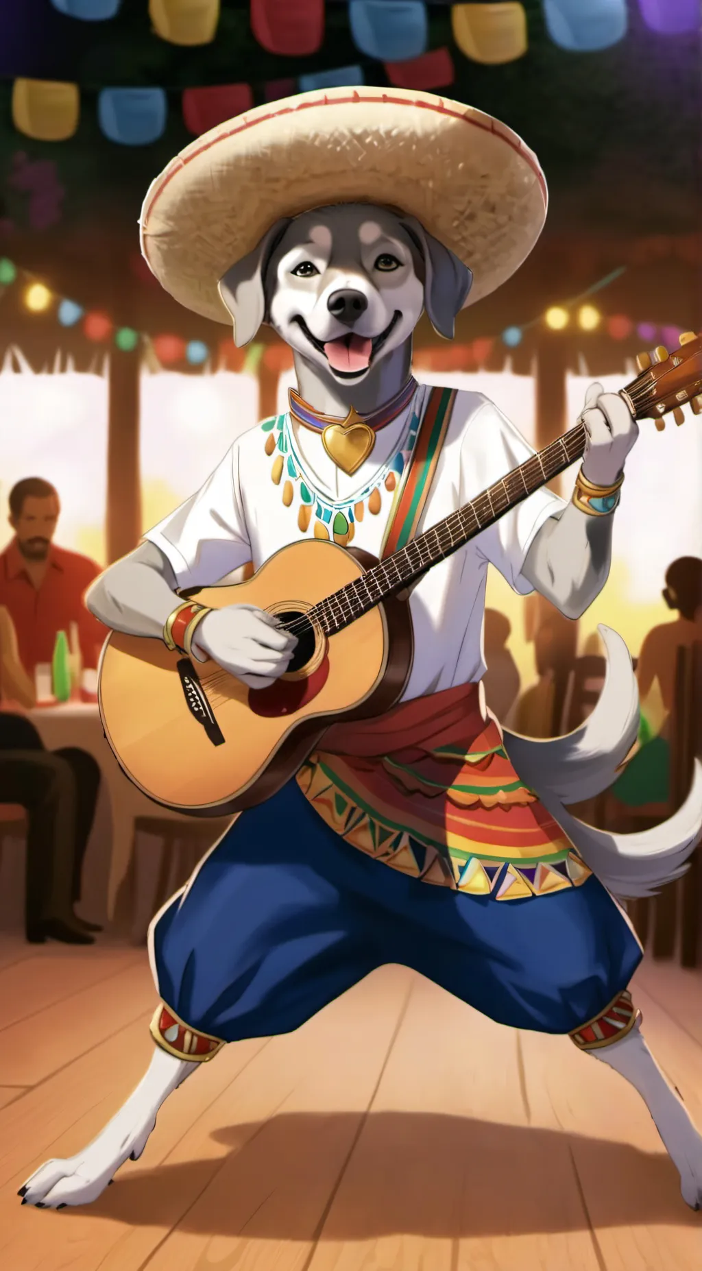 ai character: Me background