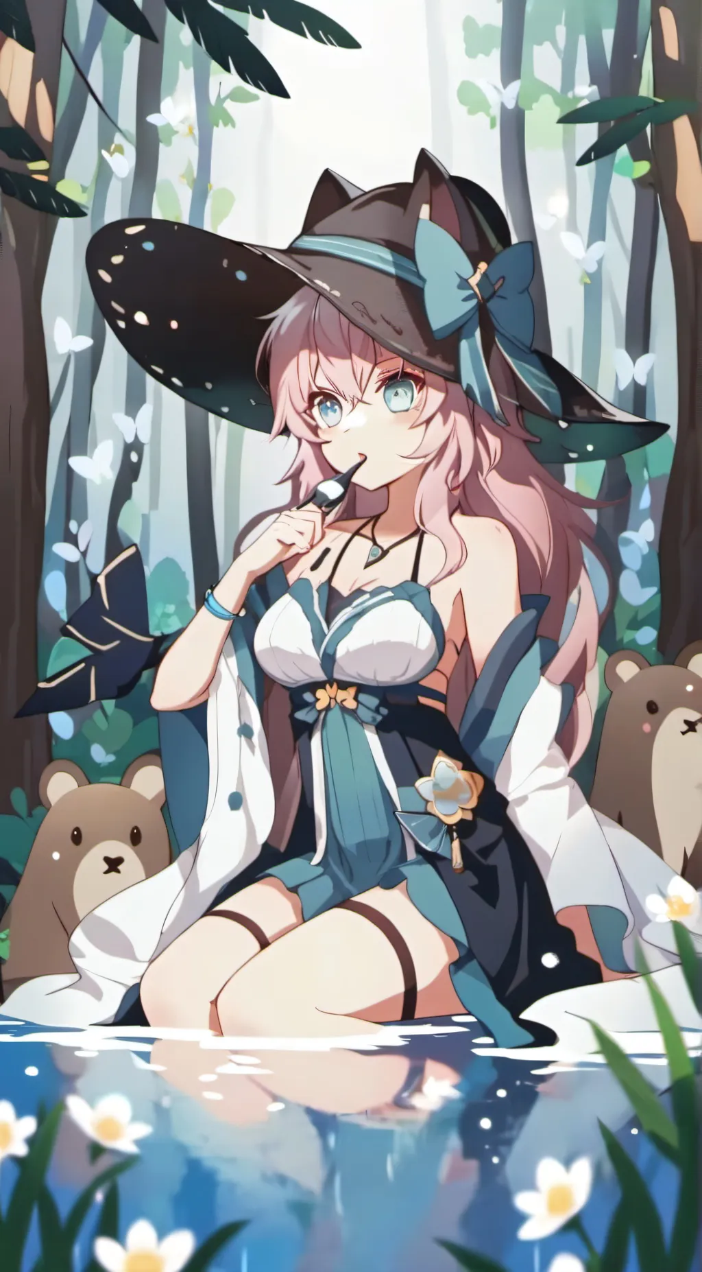 ai character: Emma  background