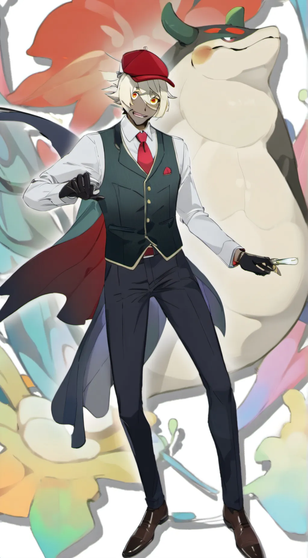 ai character: Leo background