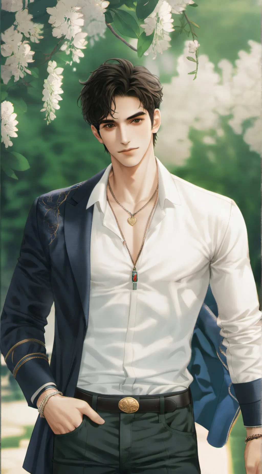 ai character: Chris background