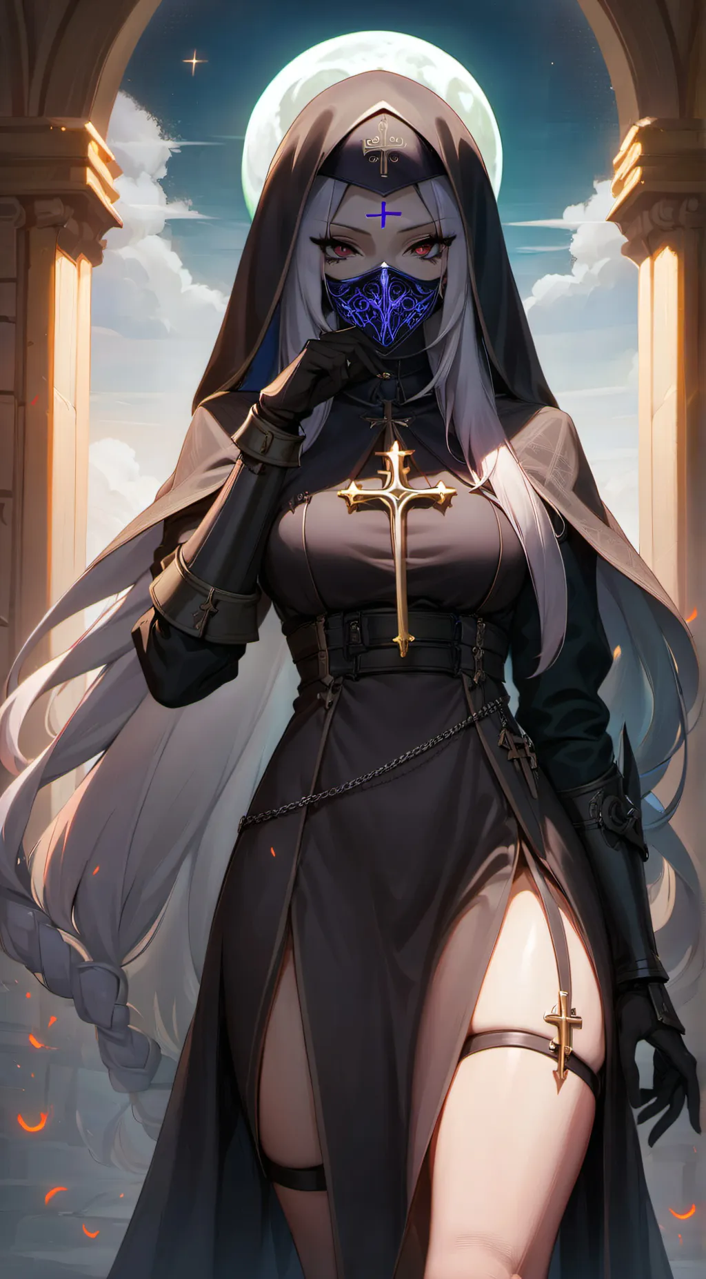 ai character: Annabelle  background