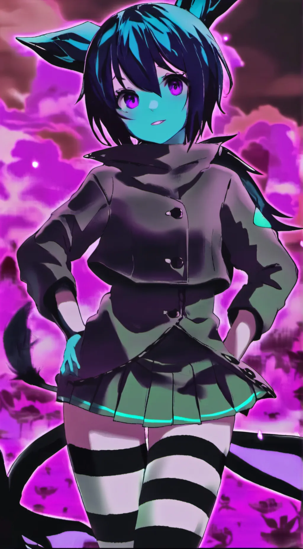 ai character: Chaquetrix Xlr8 background