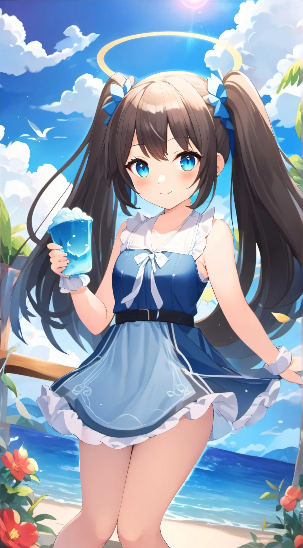 ai character: diamond  background