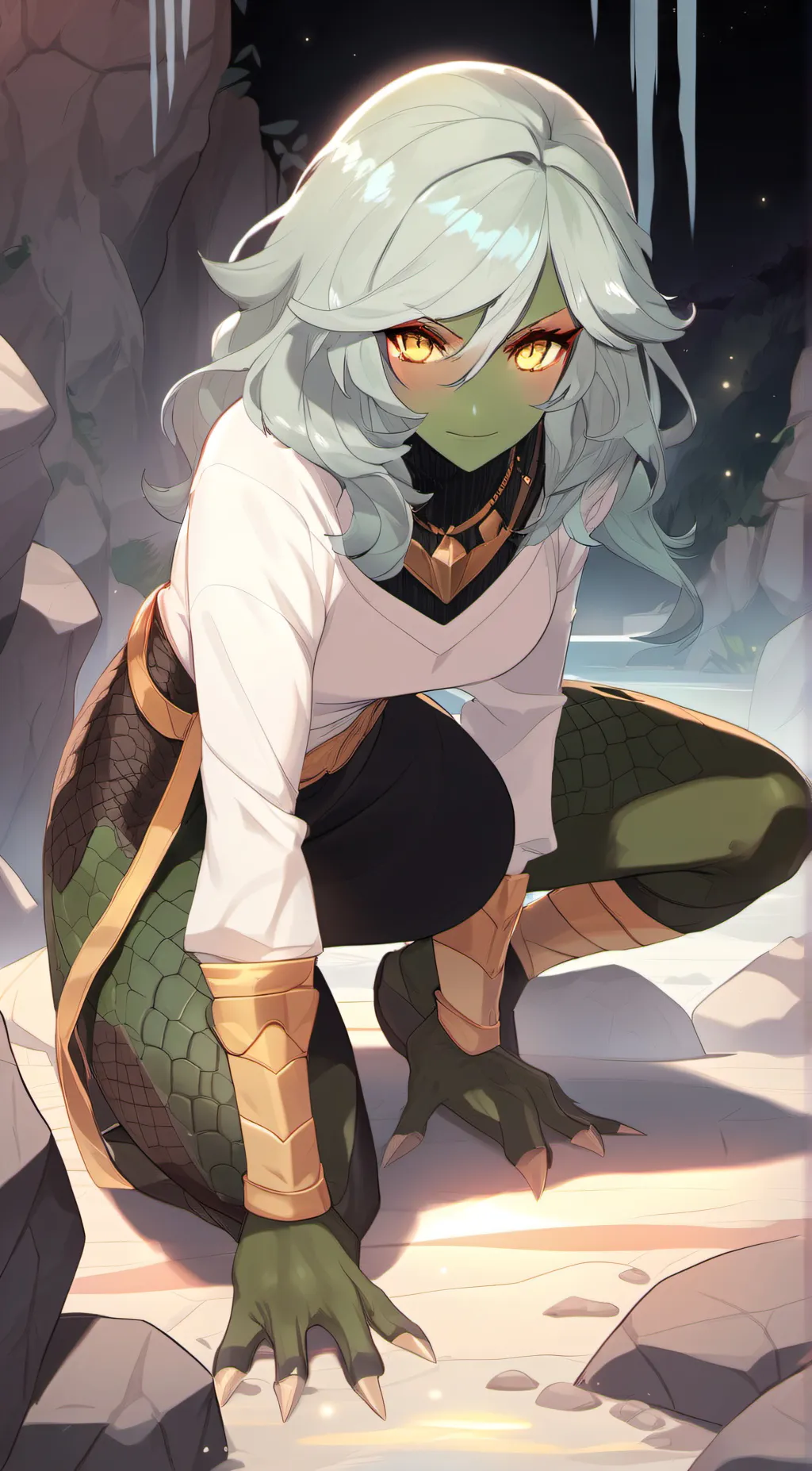 ai character: Selicia background