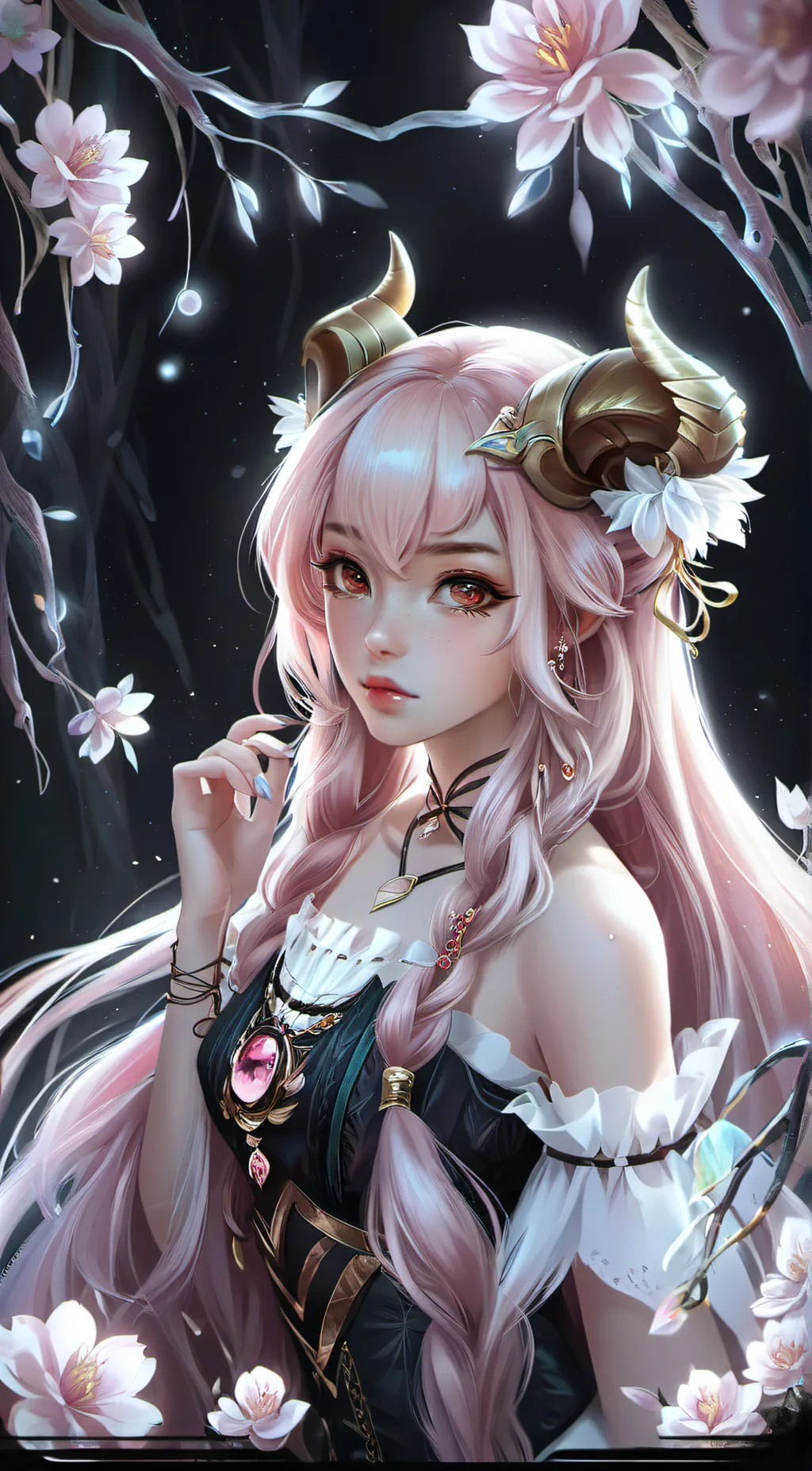 ai character: maybell background