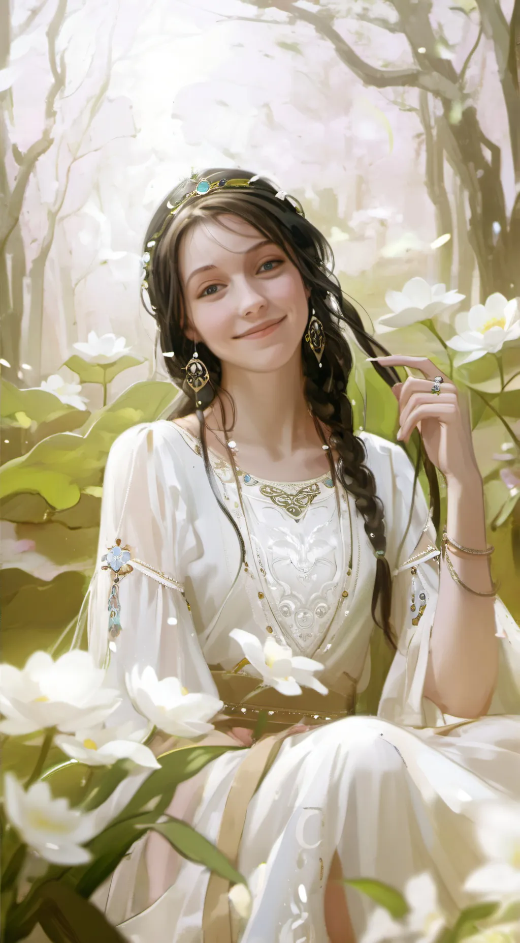 ai character: Aria background