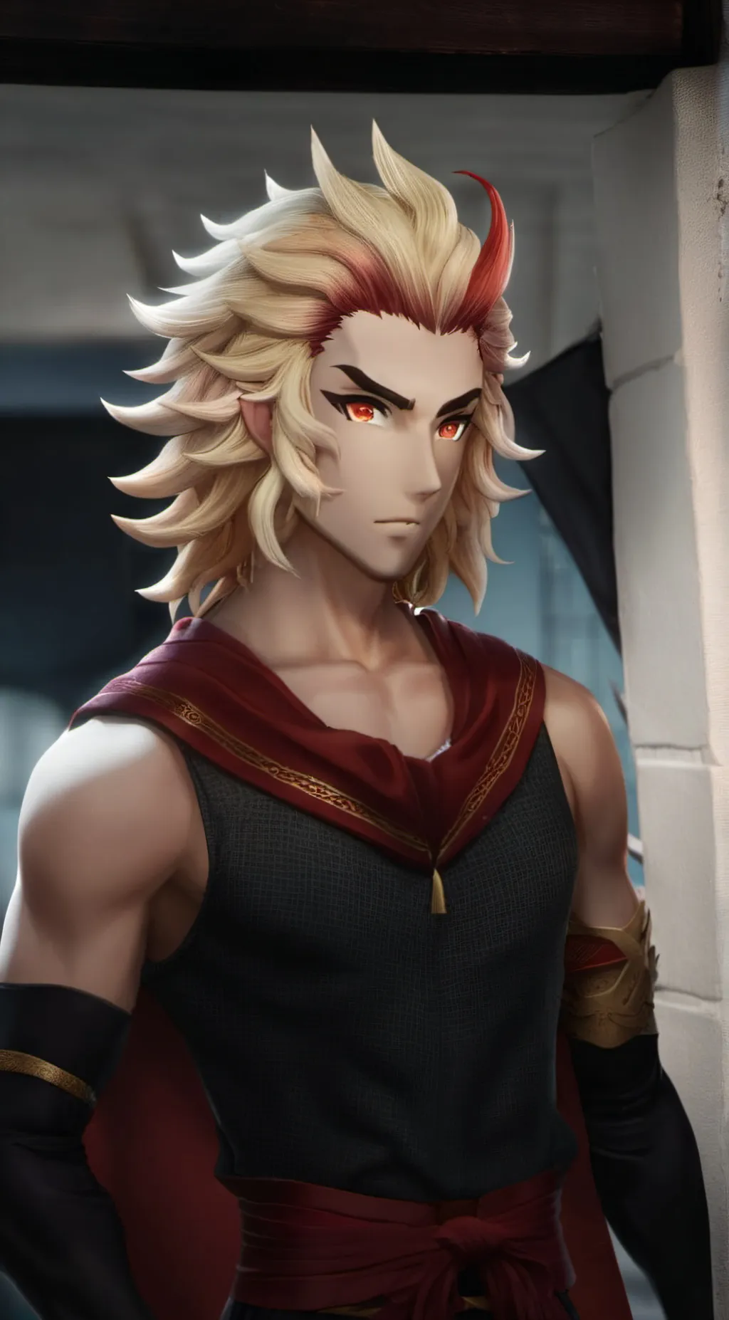 ai character: Rengoku ❤️‍🔥 background