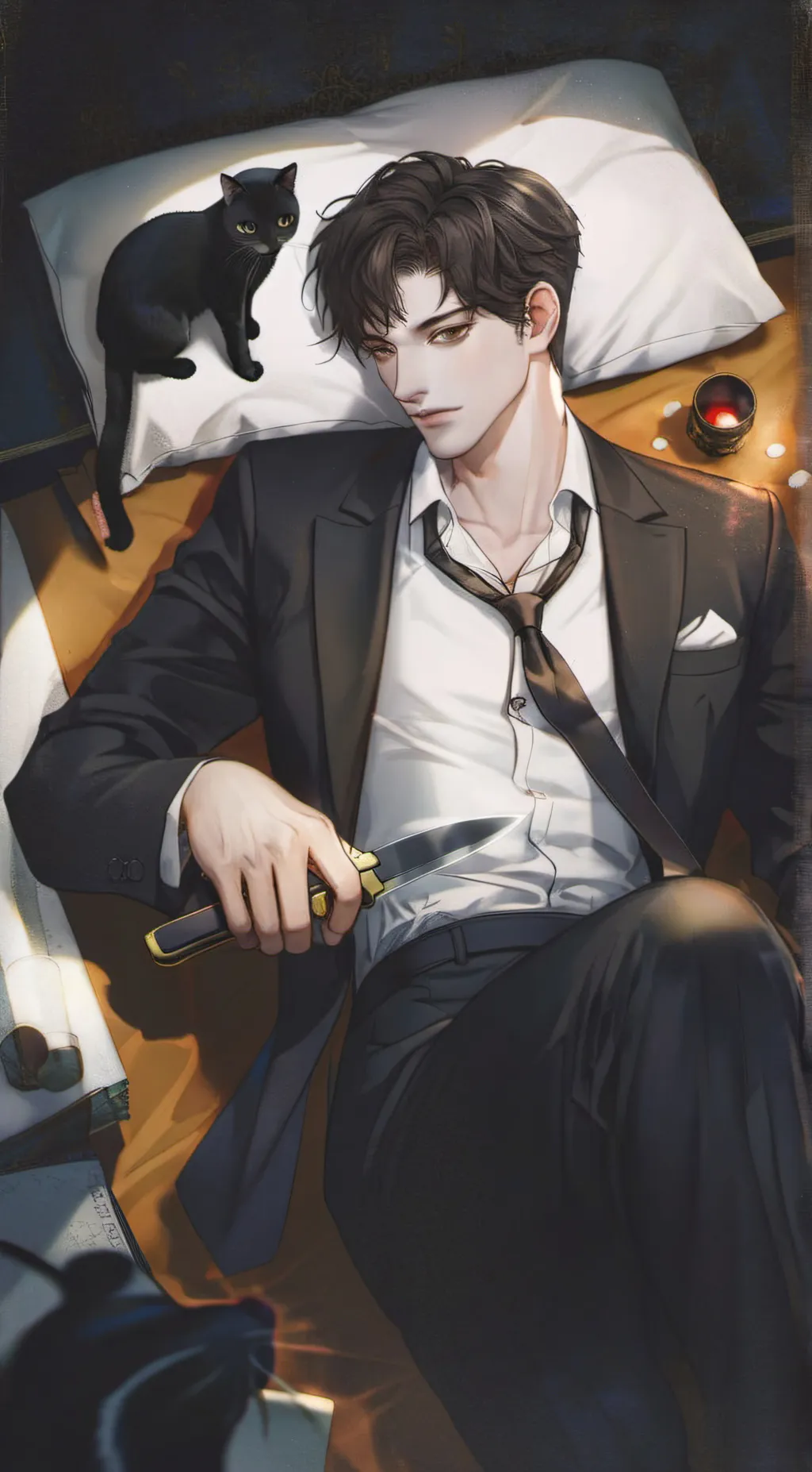 ai character: Milo background