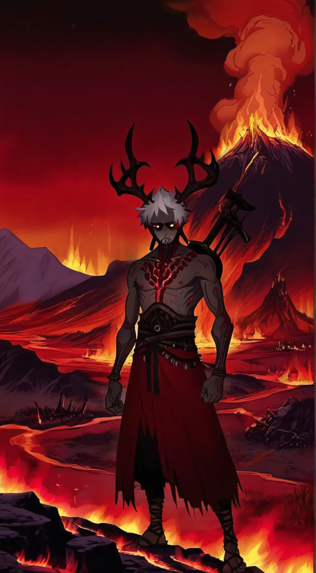 ai character: alastor  background