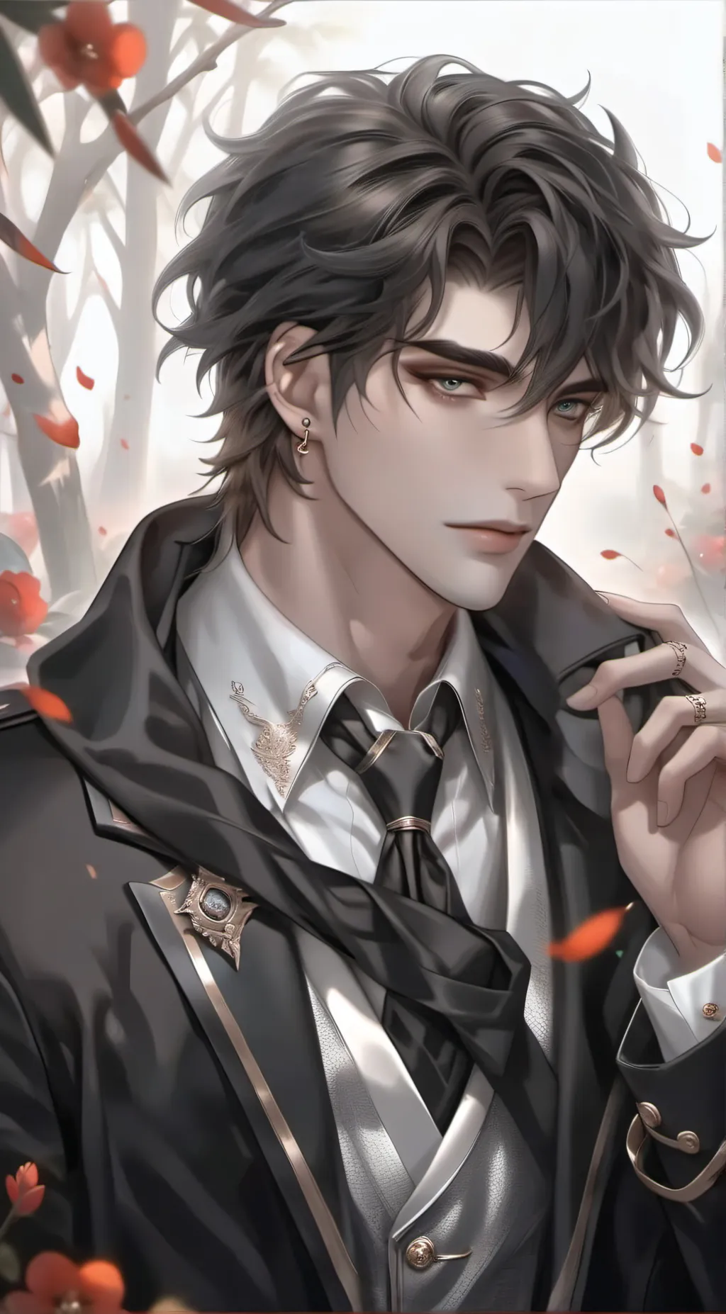 ai character: Aiden  background