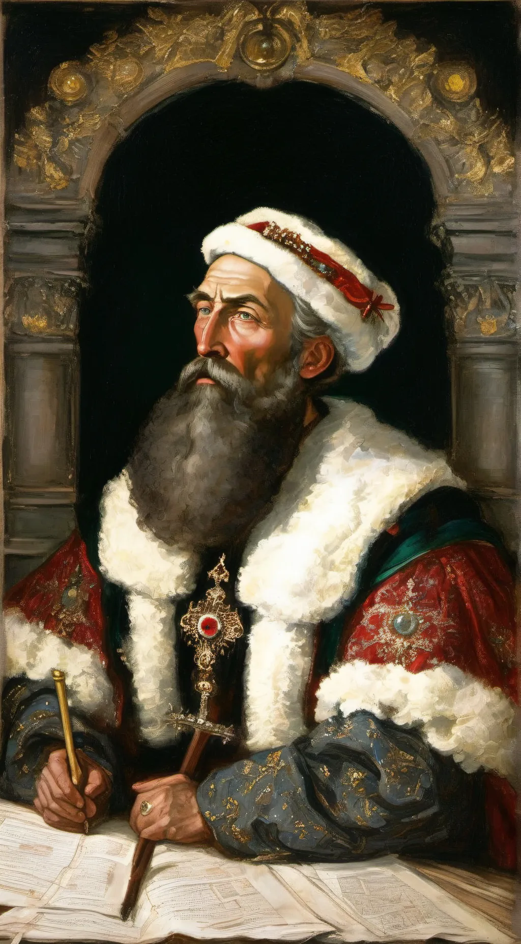 ai character: Ivan the terrible background