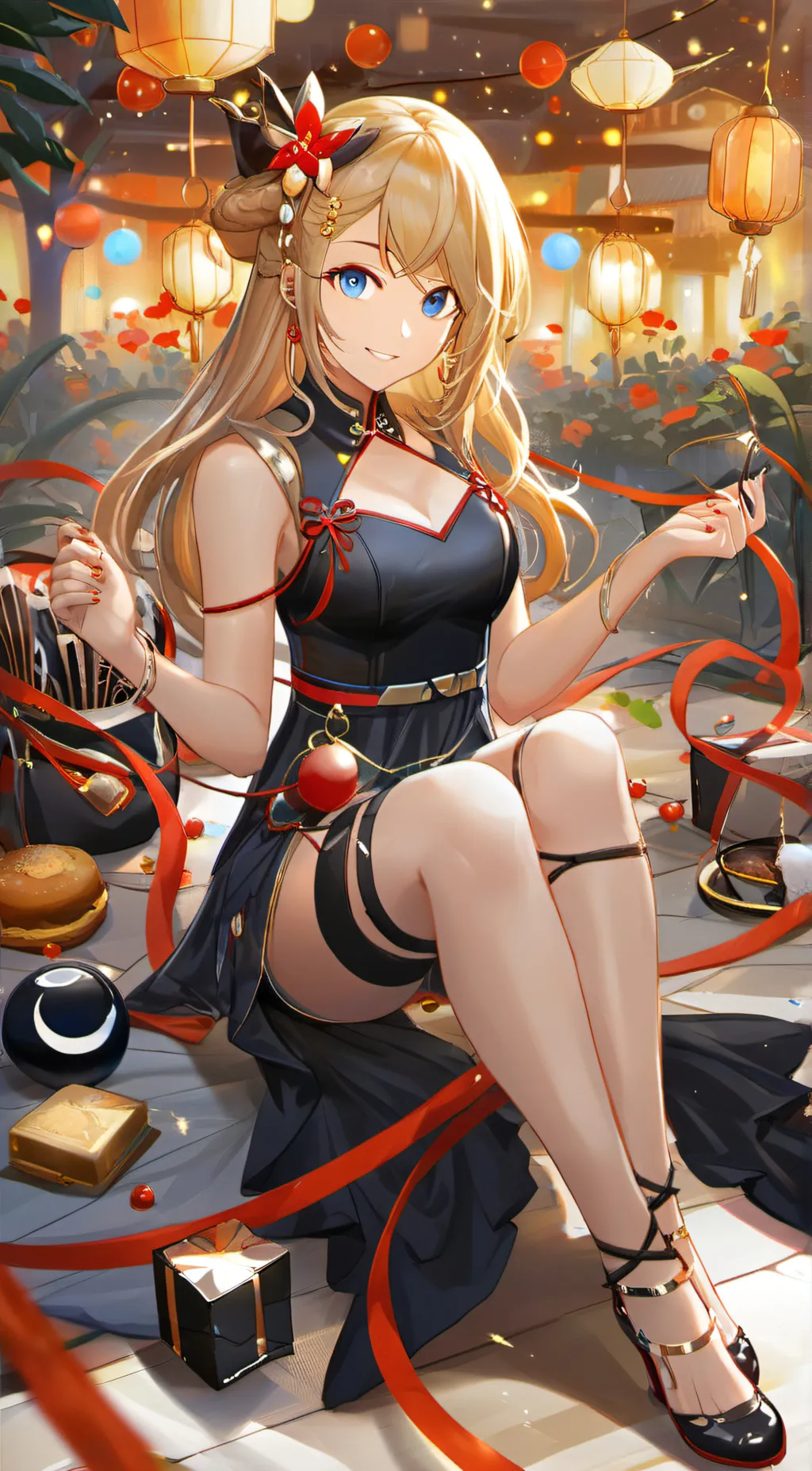 ai character: Freila  background