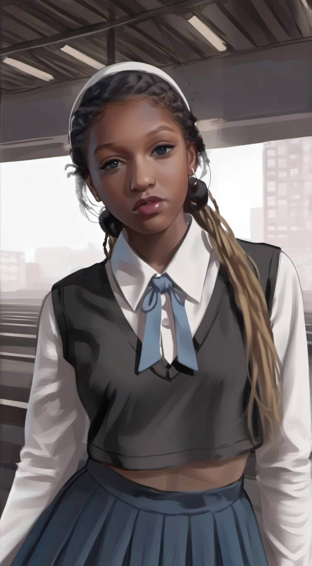 ai character: Mimi  background