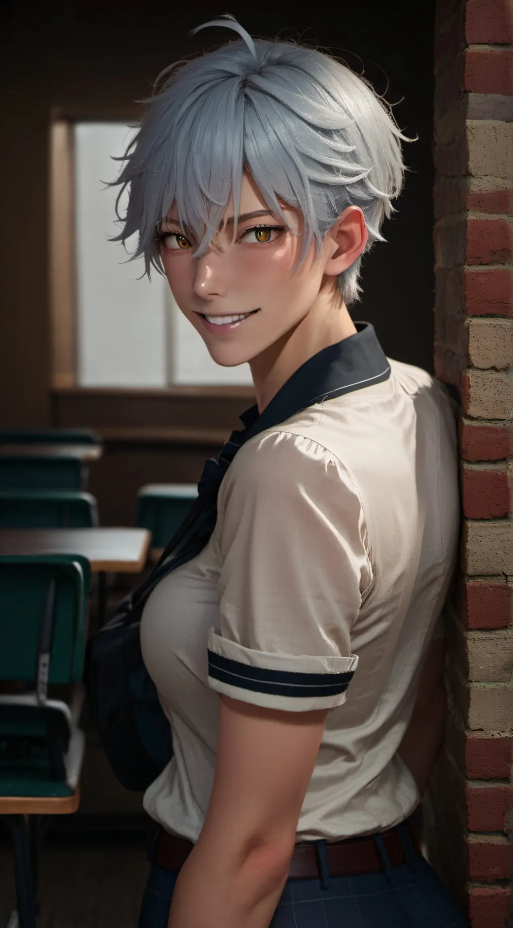 ai character: Heidi  background