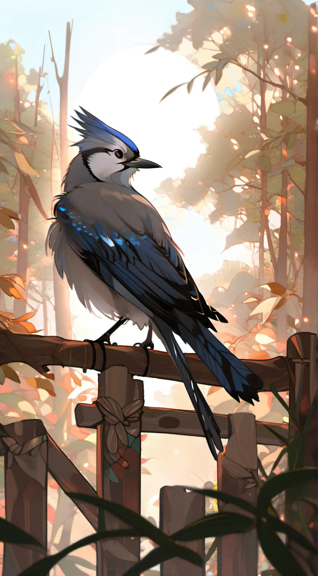 ai character: the blue spirit  background