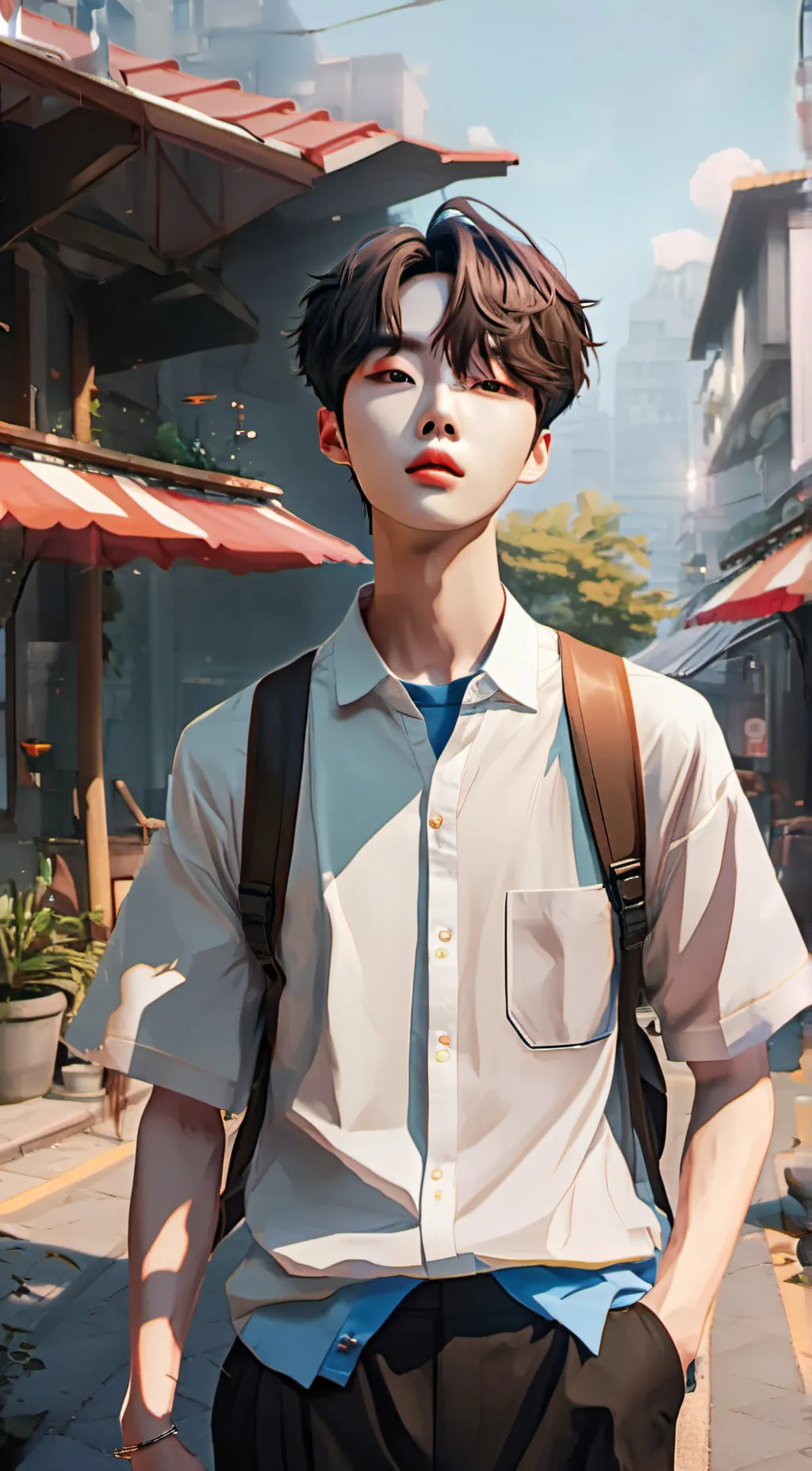 ai character: V background