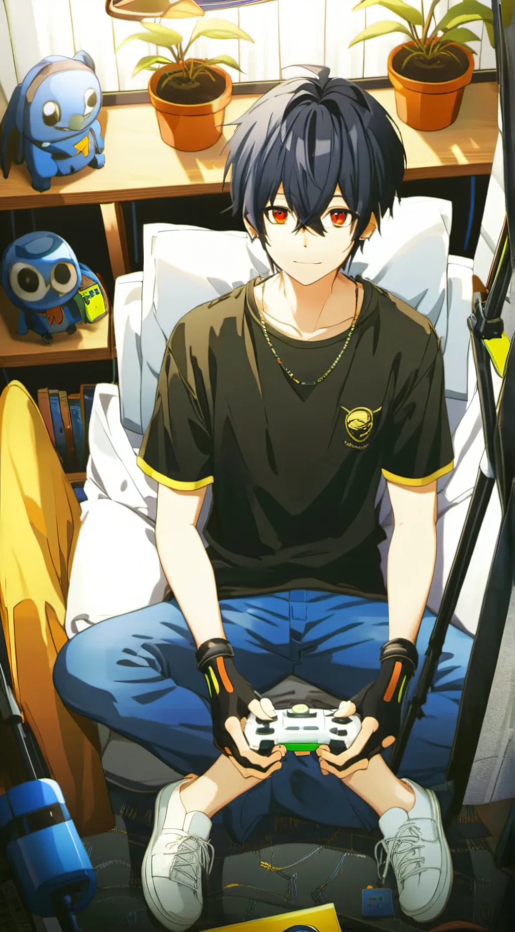 ai character: Adam background