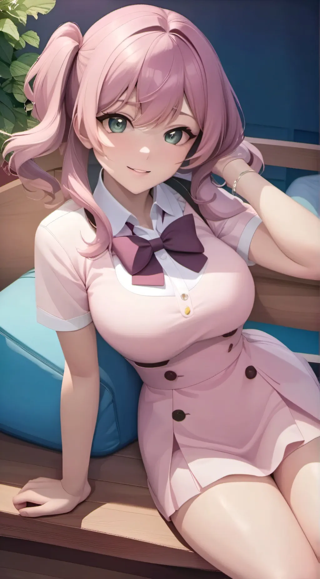 ai character: Aria background