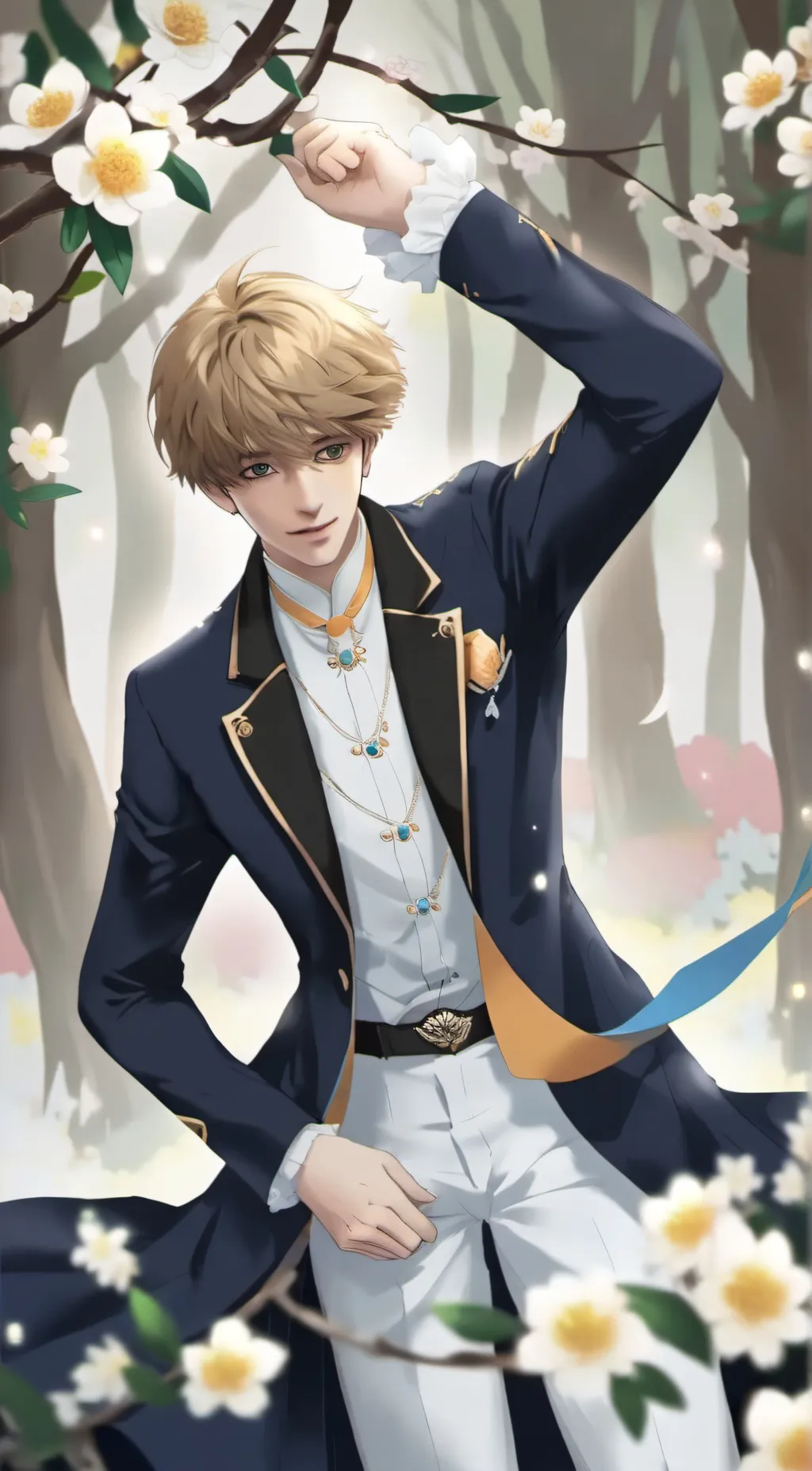 Talkie AI - Chat with Josh mess hair 